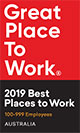 Great Place to Work 2019 Logo